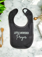 Little Answered Prayer Baby Bib