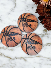 Custom Basketball 3D Wood Wall Sign