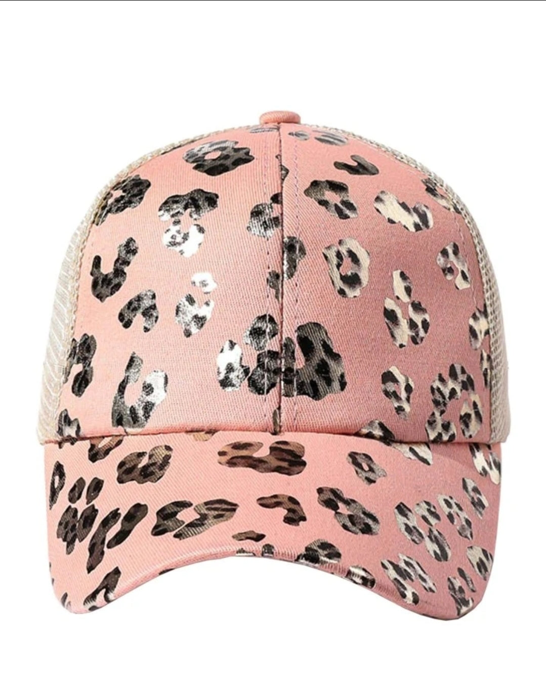 Leopard Print Women's Baseball Cap