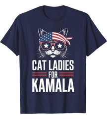 Cat Ladies for Kamala Shirt