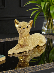 Chihuahua Rhinestone Statue