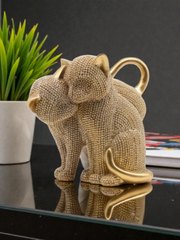 Cuddling Cats Rhinestone Statue