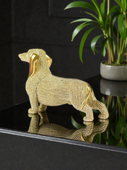 Dachshund Rhinestone Statue