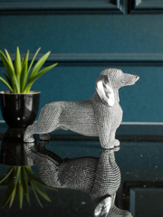Dachshund Rhinestone Statue