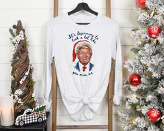 It's Beginning To Look A Lot Like You Miss Me Trump Christmas Shirt