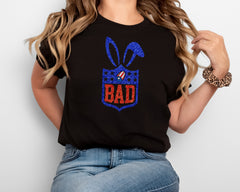 BAD Football Glitter Shirt