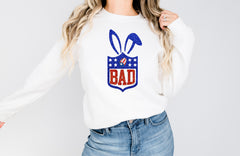 BAD Football Glitter Shirt