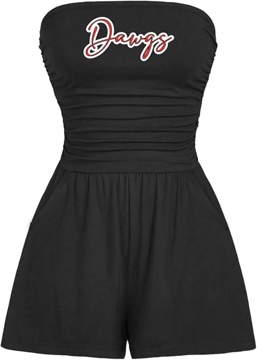 Georgia Strapless Romper
