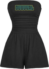 Duuuval Strapless Romper