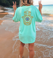 Comfort Colors Evil Eye Shirt