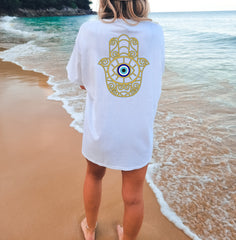 Comfort Colors Evil Eye Shirt
