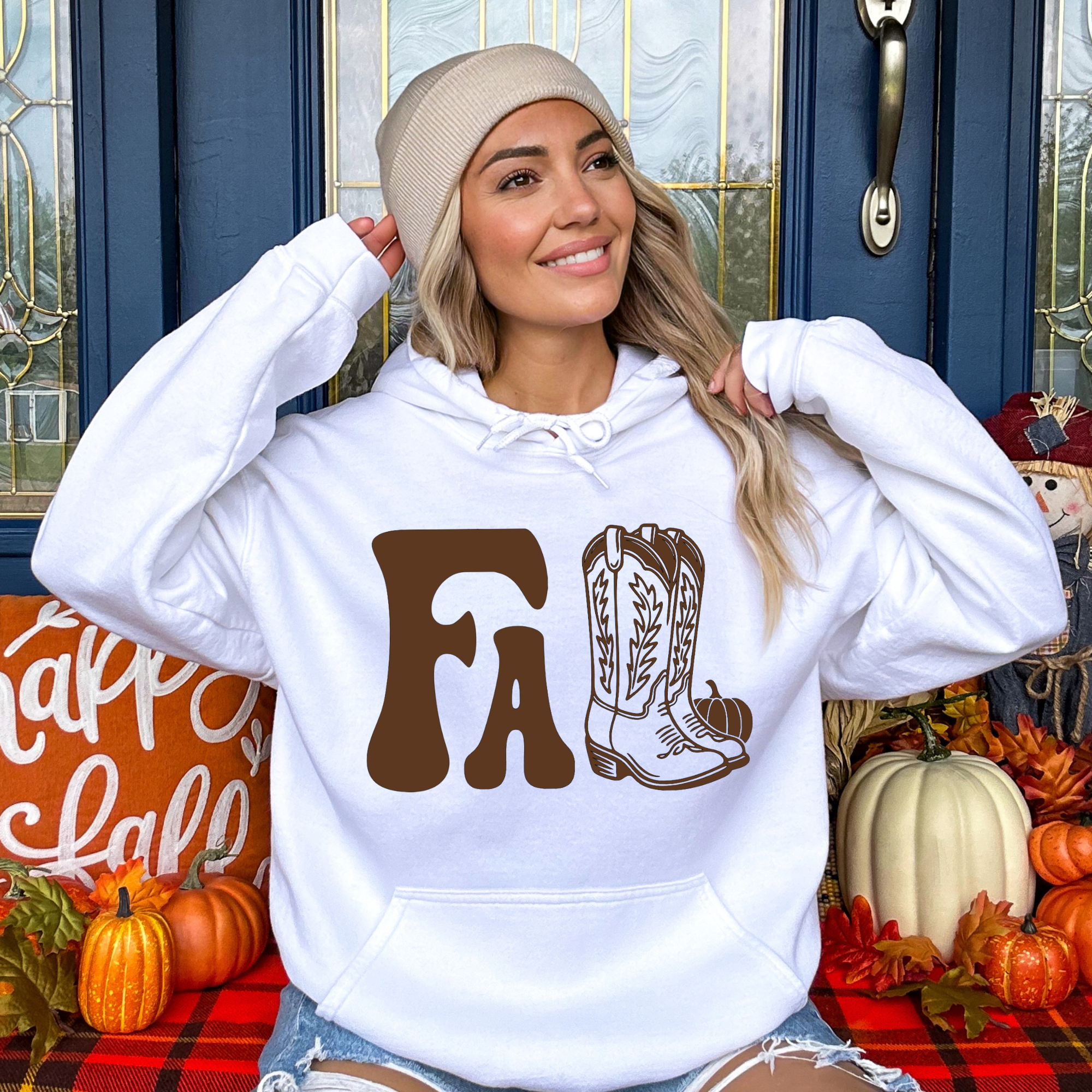 Fall Cowboy Boots Shirt