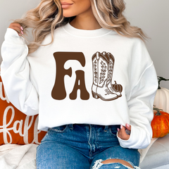 Fall Cowboy Boots Shirt