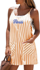 Florida Loose Fit Striped Romper