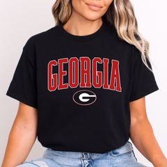 Georgia Bulldogs Glitter Shirt