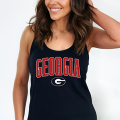 Georgia Bulldogs Glitter Shirt