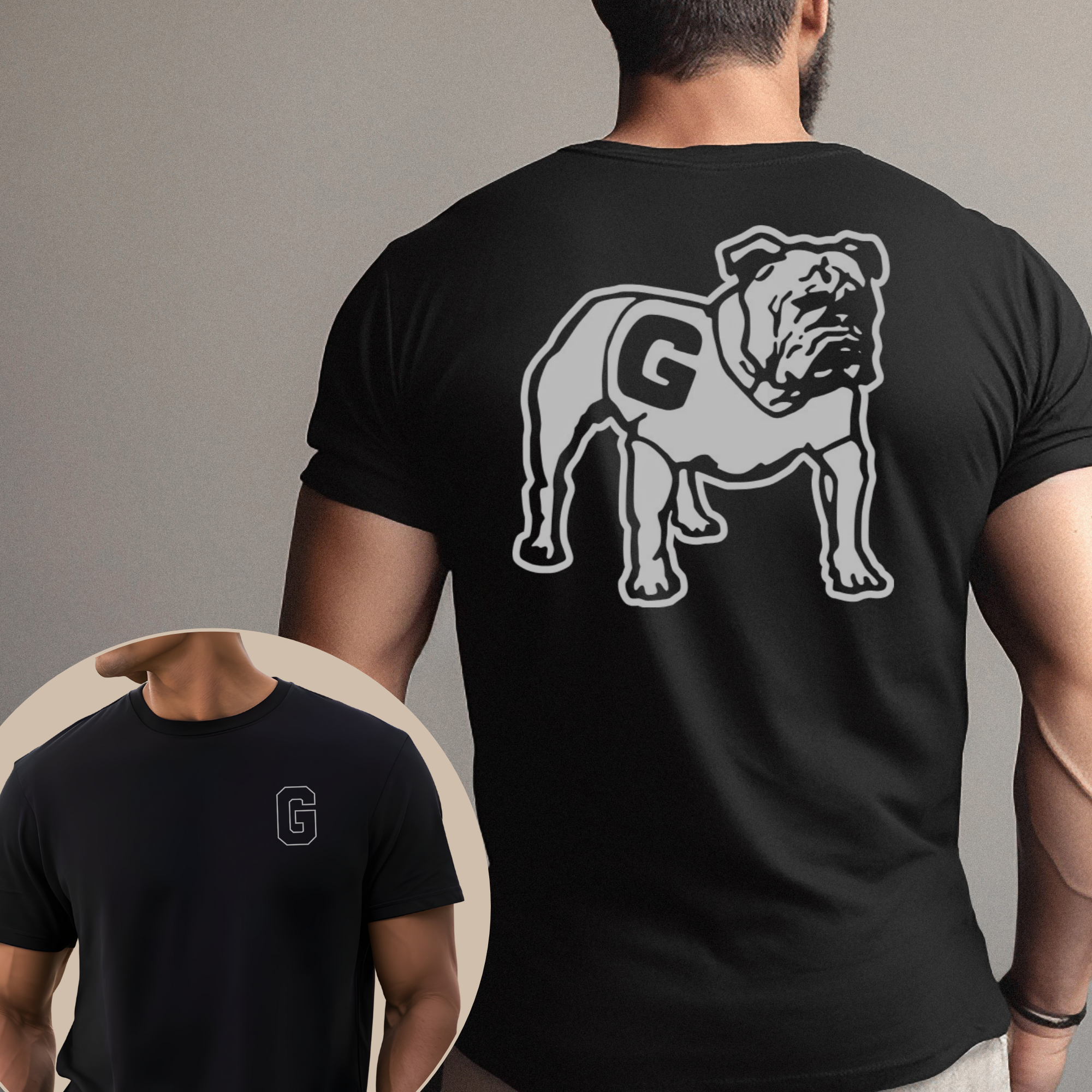 Vintage Style Georgia Bulldogs Shirt