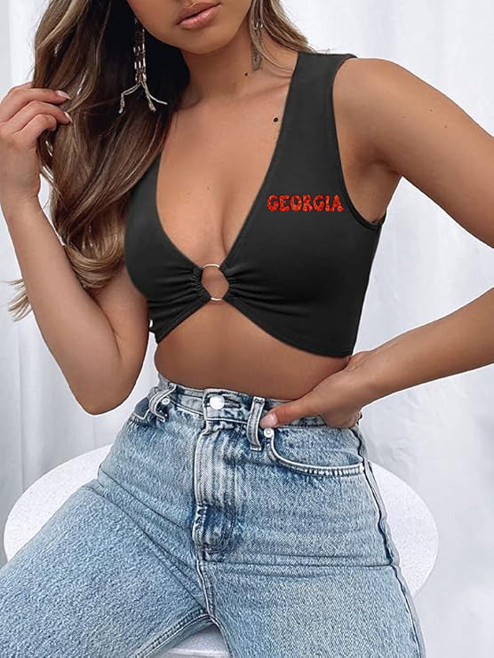 Retro Georgia Ring Top