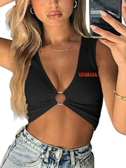 Retro Georgia Ring Top