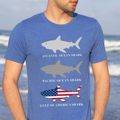 Gulf of America Shark Shirt