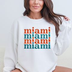 Miami Dolphins Stacked Shirt
