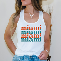Miami Dolphins Stacked Shirt