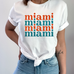 Miami Dolphins Stacked Shirt