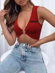 Retro Georgia Ring Top