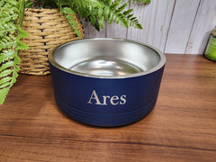 Personalized Stainless Steel Pet Bowl