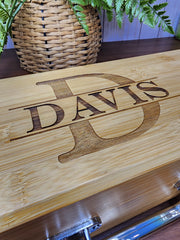 Custom Laser Engraved BBQ Set with Case