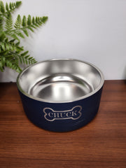 Personalized Stainless Steel Pet Bowl