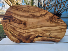 Personalized Large Olive Wood Cutting Boards