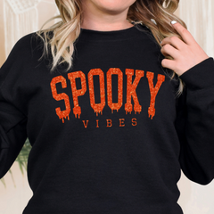 Spooky Vibes Glitter Shirt