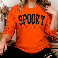 Spooky Vibes Glitter Shirt