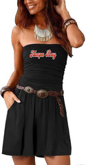 Tampa Bay Strapless Romper