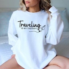 Traveling is My Therapy Shirt