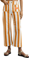 Tennessee Striped Straight Leg Denim Pants