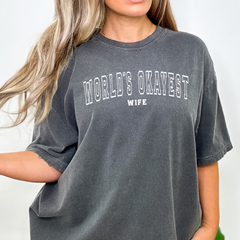 Comfort Colors World's Okayest Wife Shirt