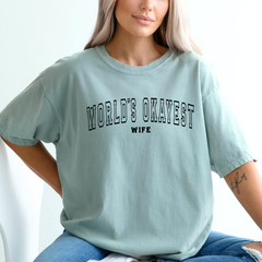 Comfort Colors World's Okayest Wife Shirt