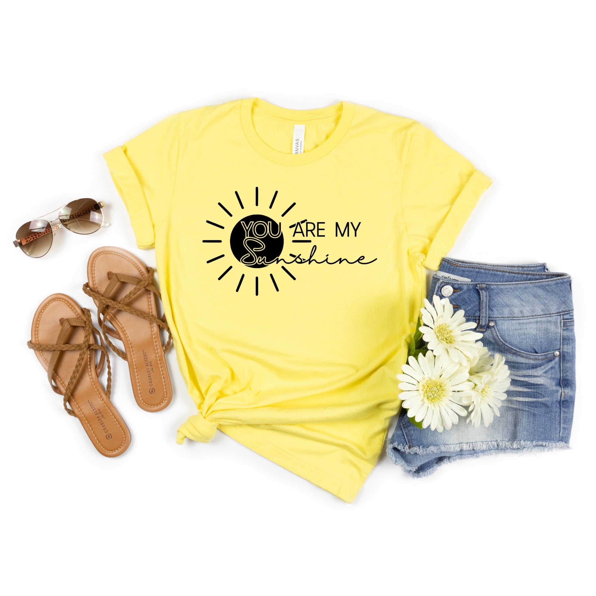 You Are My Sunshine My Only Sunshine Shirt Set