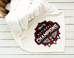 Georgia National Championship Plush Blanket