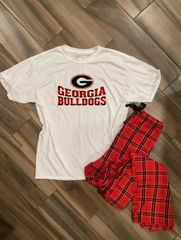 Georgia Bulldogs Comfy Pajama Set