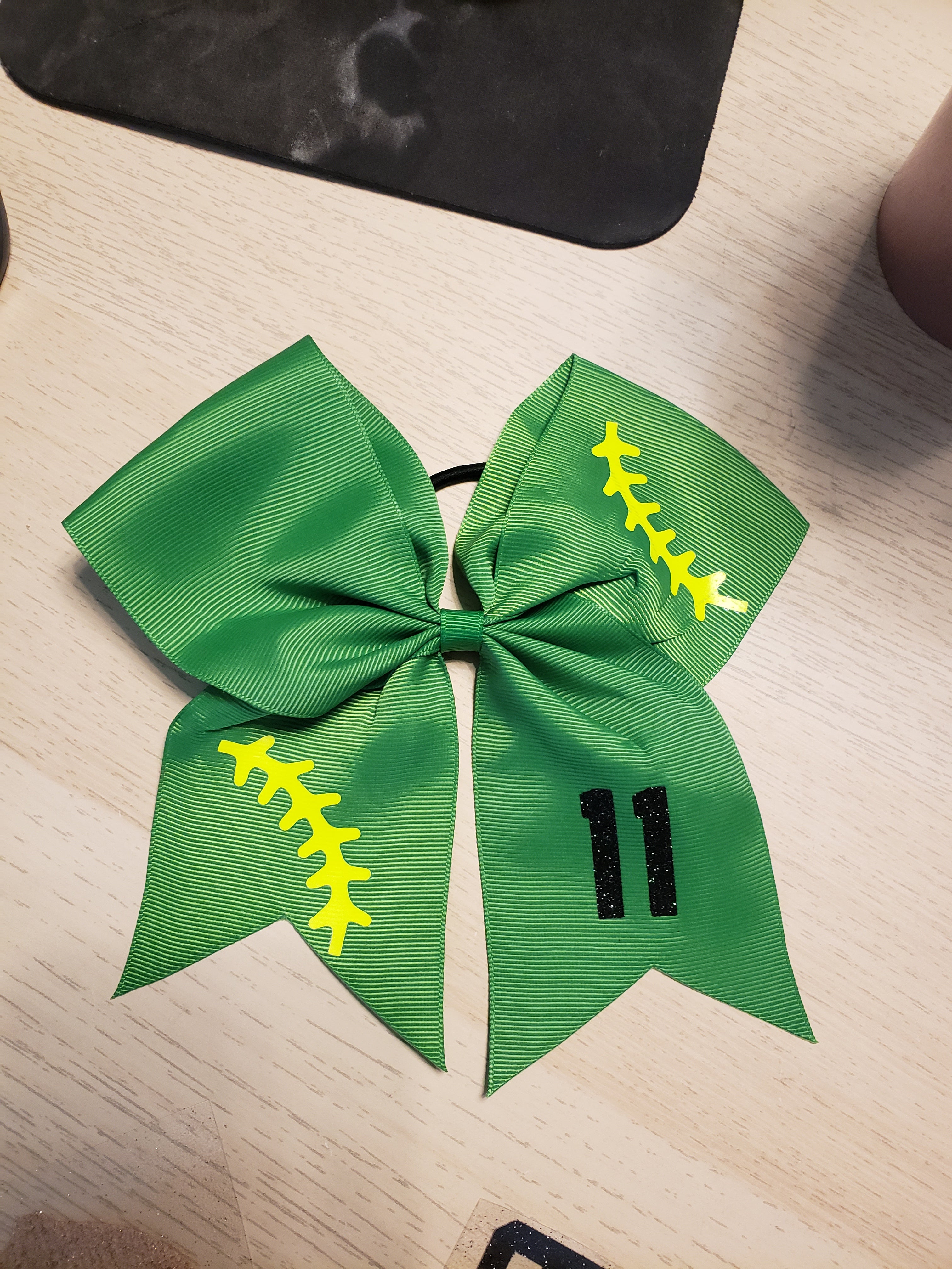 Chasse Squad Custom Name Hair Bow - Cheer Bows