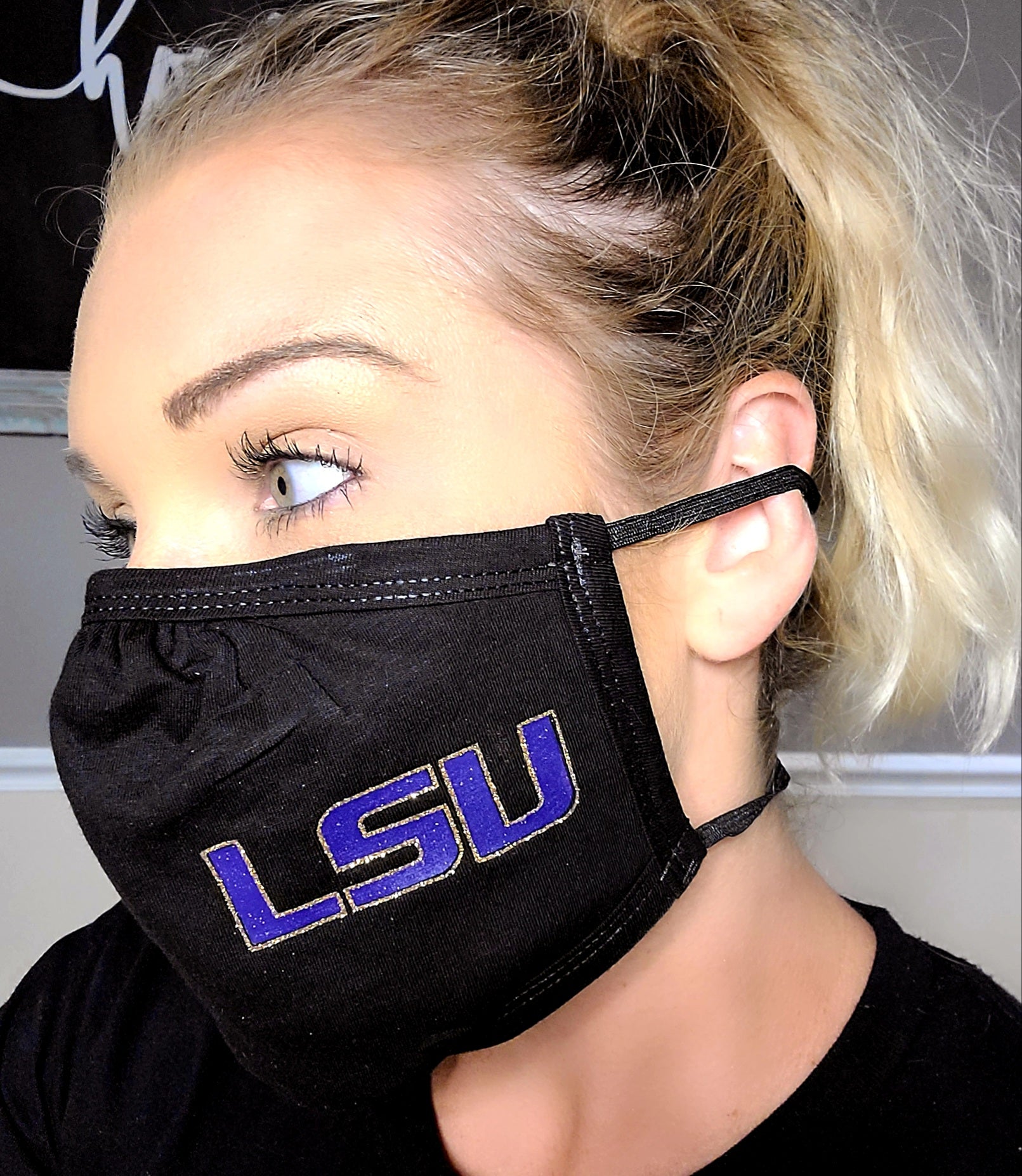 LSU Face Mask
