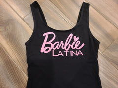 Black Barbie Latina Top