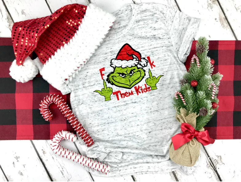 Kids grinch shirt sales