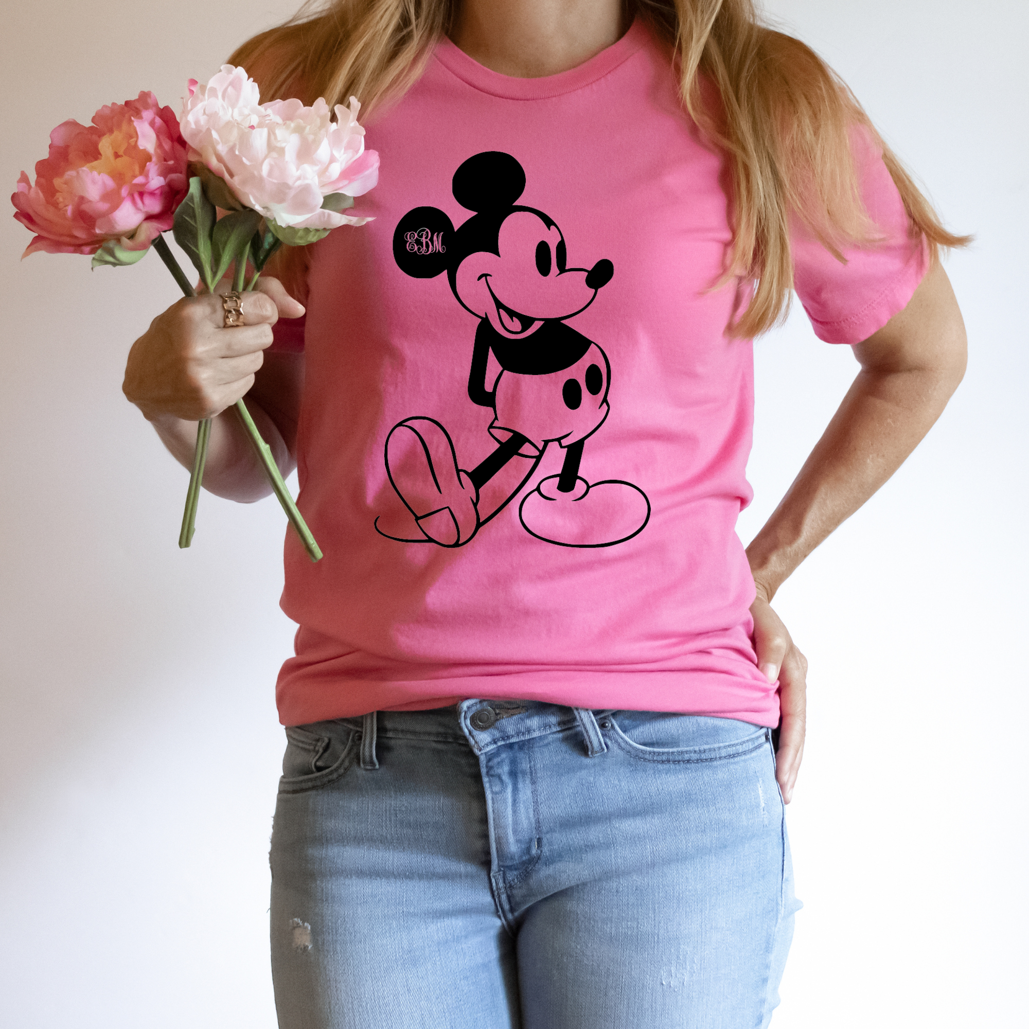 Monogrammed Mickey Shirt