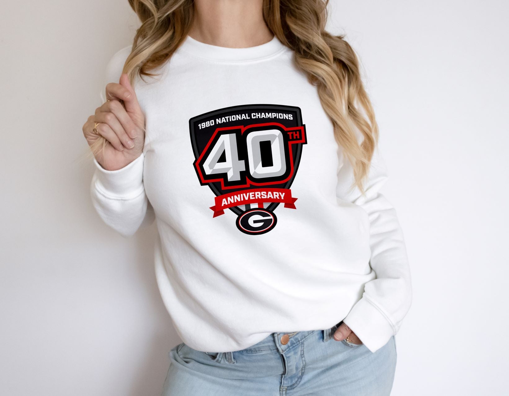 Georgia Bulldogs National Champions 40 Year Anniversary Shirt
