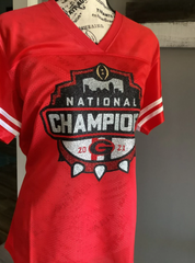 Georgia Bulldogs National Champions Glitter Shirt