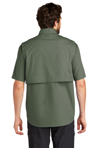 Custom Embroidered Eddie Bauer Fishing Shirts - Short Sleeve
